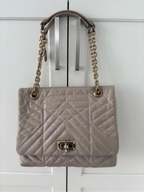 Lanvin leather flap handbag